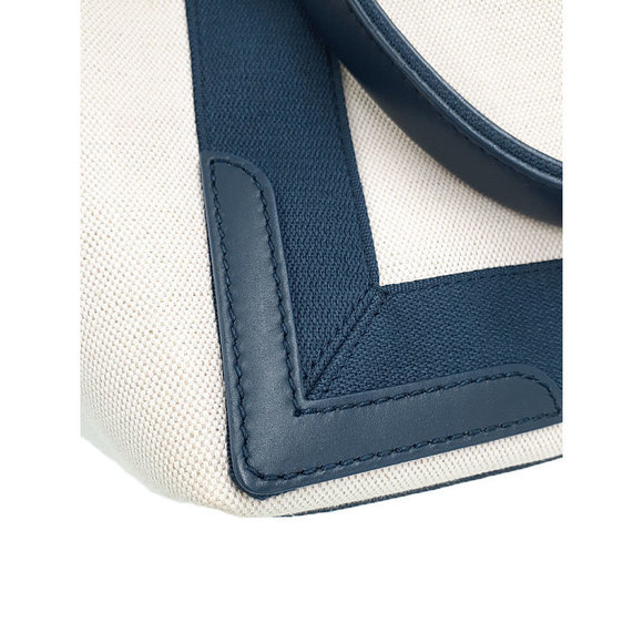 Balenciaga Navy Blue Small Cabas Tote Bag - Picture 9 of 9